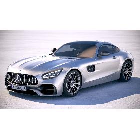 3D Mercedes AMG GT 2020